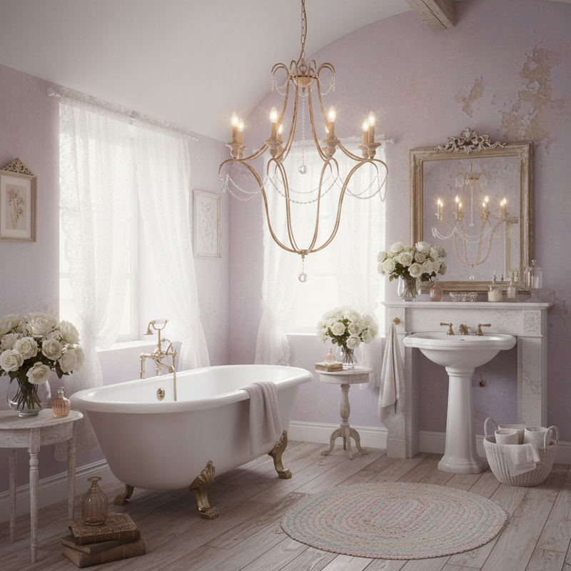 BLANC MARICLÒ Lampadario 6 Luci in Metallo