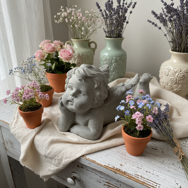 CLAYRE & EEF Angelo Sdraiato in Pietra