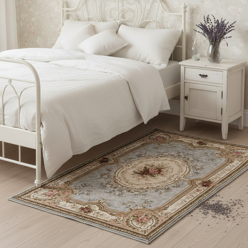 BLANC MARICLÒ Tappeto in Cotone "ELEGANT" Grigio