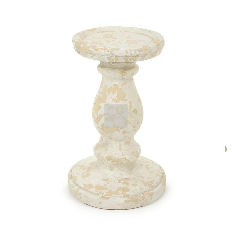 NUVOLE DI STOFFA Porta Candela In Cemento 15x23.5 Cm