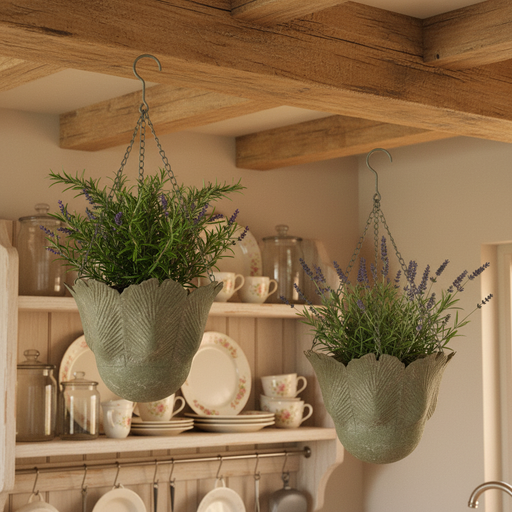 Porta piante in cucina