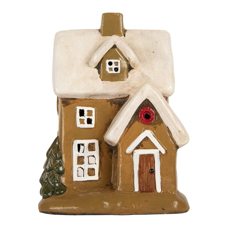 CLAYRE & EEF Casetta Portacandela in Ceramica