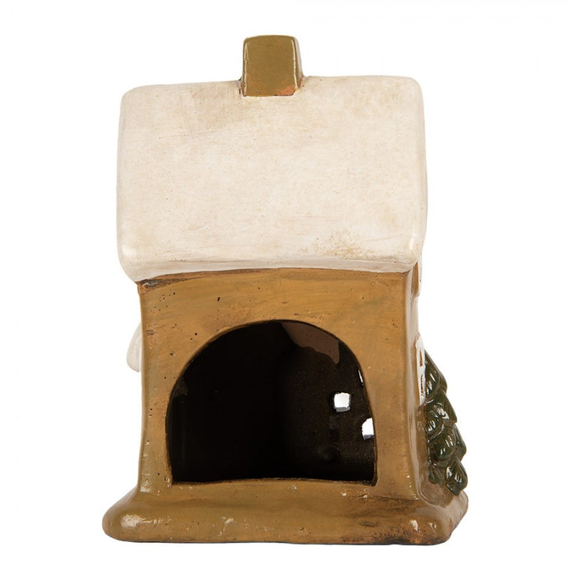 CLAYRE & EEF Casetta Portacandela in Ceramica