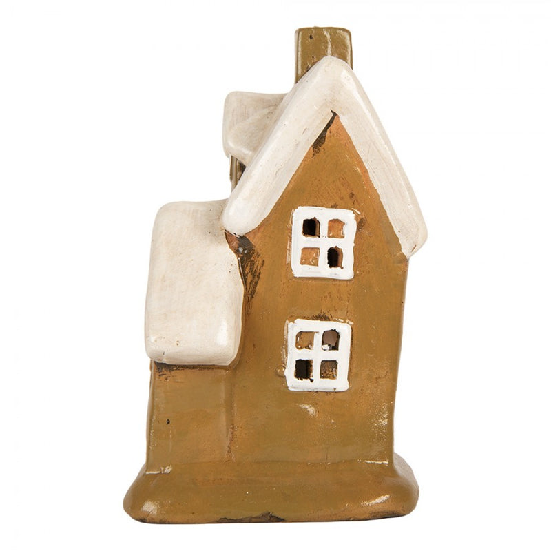 CLAYRE & EEF Casetta Portacandela in Ceramica