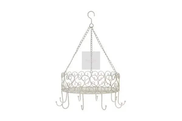 NUVOLE DI STOFFA Portautensili In Metallo Con Ganci Per Appendere