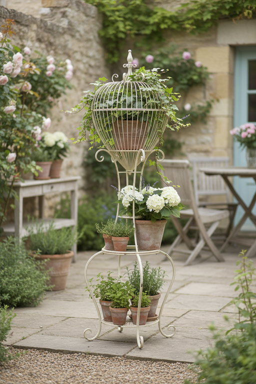 Portavasi tre livelli completo ambientato