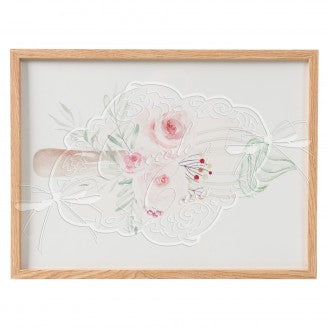 COCCOLE DI CASA Quadro "BAKERY" in Legno con Vetro