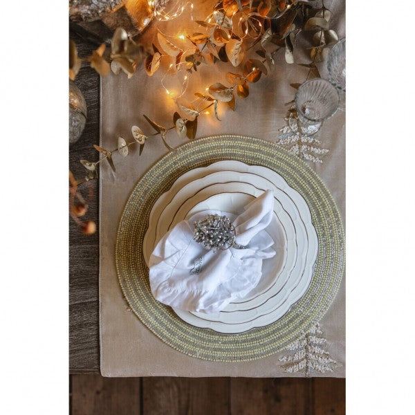 BLANC MARICLÒ Portatovagliolo Albero con Corallini Argento