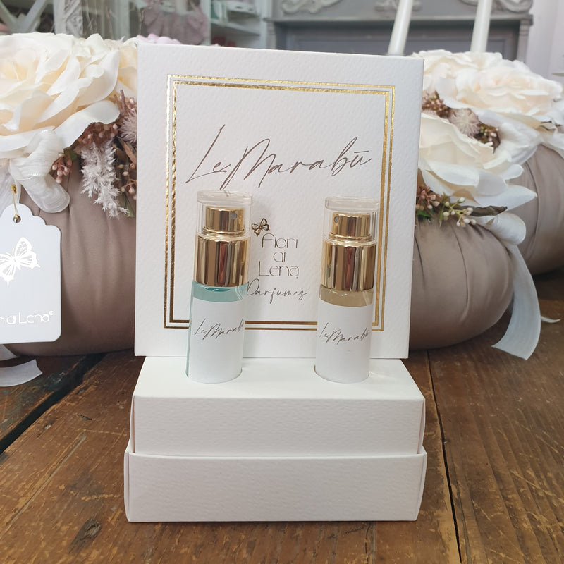 FIORI DI LENA Confezione da 2 Profumi da Donna "LE MARABÙ"
