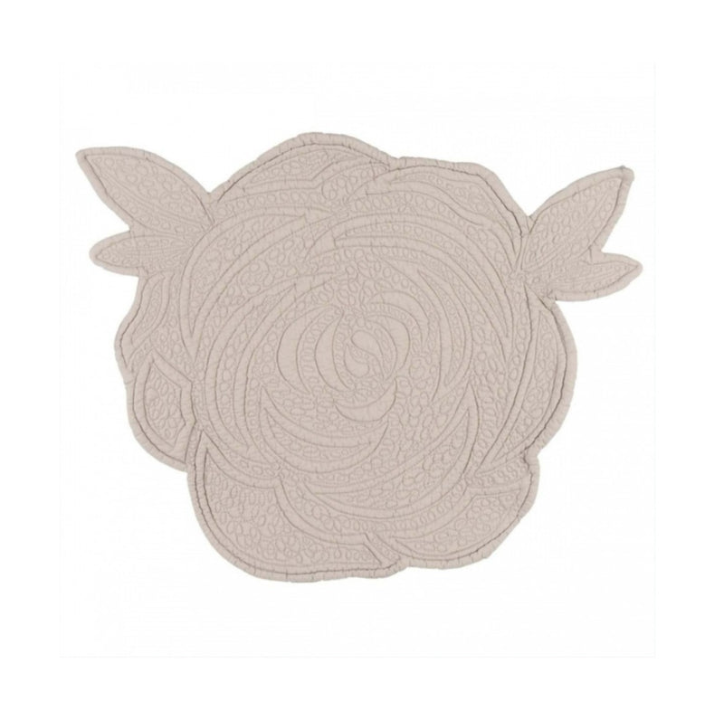 BLANC MARICLÒ Tovaglietta Rosa Tortora in Cotone