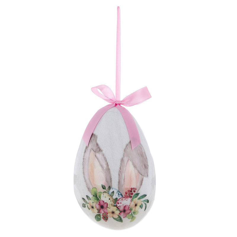 BLANC MARICLÒ Uovo con Orecchie "Aminta" 20cm