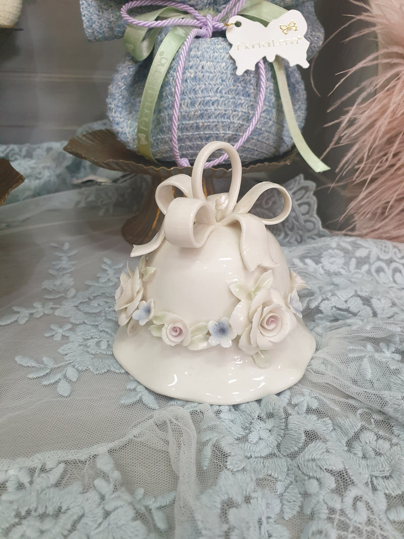 FIORI DI LENA Campana in Capodimonte con Roselline
