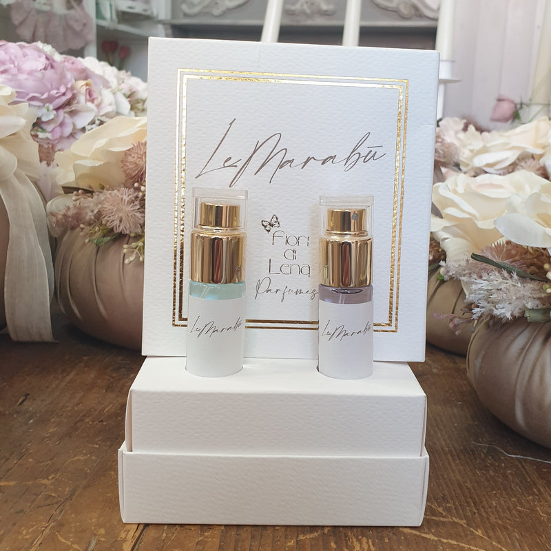 FIORI DI LENA Confezione da 2 Profumi da Donna "LE MARABÙ"