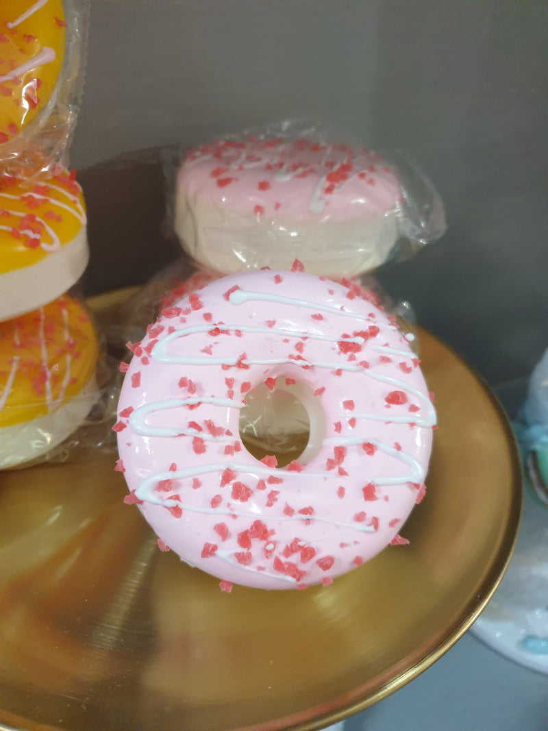 CLAYRE & EEF Ciambella Decorativa Rosa in Plastica