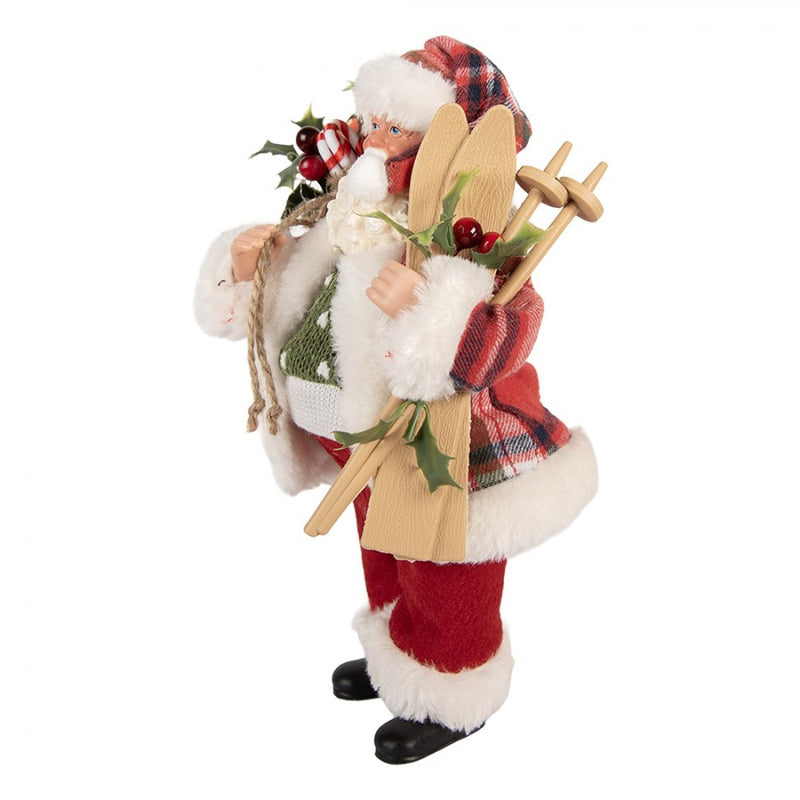 CLAYRE & EEF Babbo Natale con Sacco e Sci