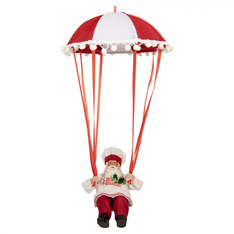 CLAYRE & EEF Babbo Natale Chef con Paracadute
