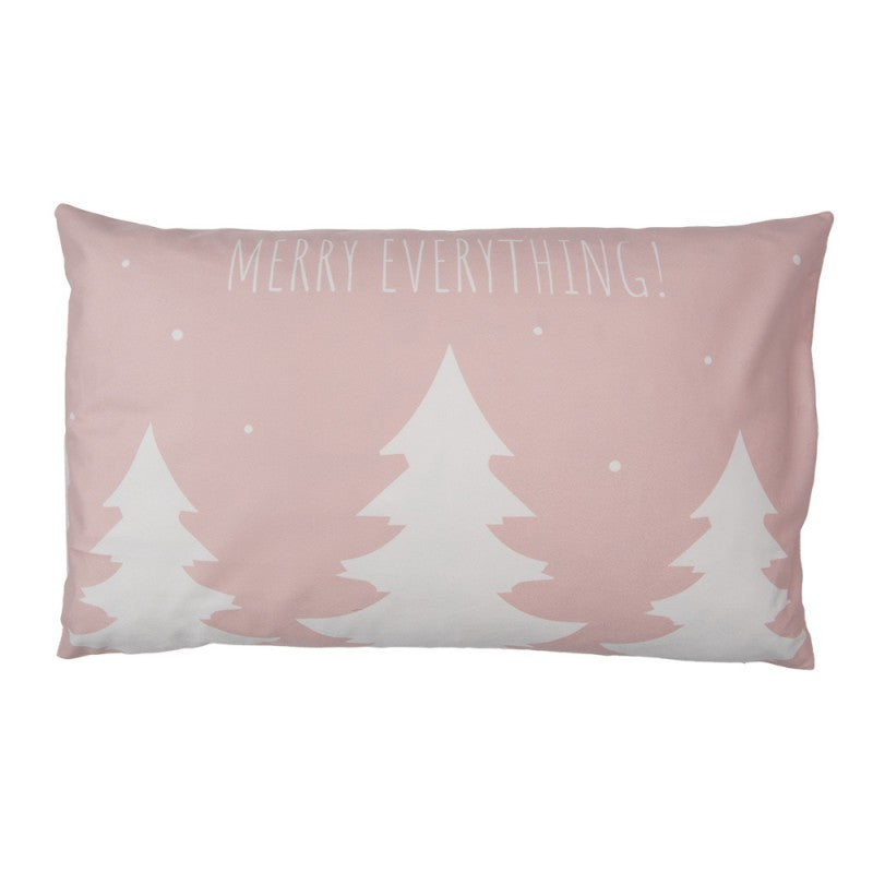 Cuscino rosa con alberi Clayre & Eef