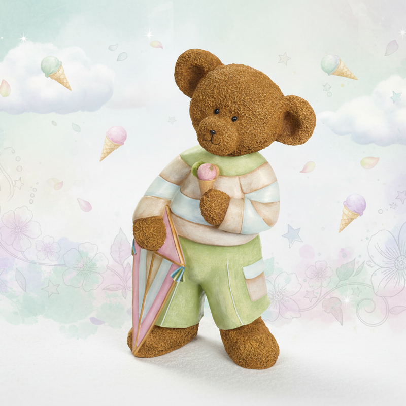 Sweet Bear in primo piano