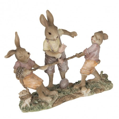 Clayre &amp; Eef rope bunny decoration