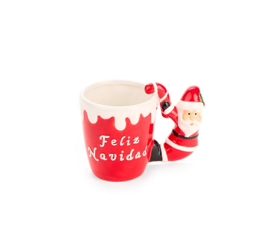 Mug with Santa Claus Fabric Clouds