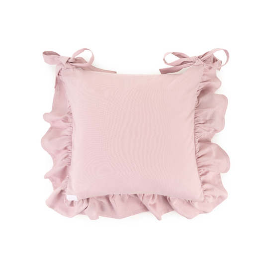 Nuvole di stoffa Set 6 cuscini sedia Demetra con balza-Rosa