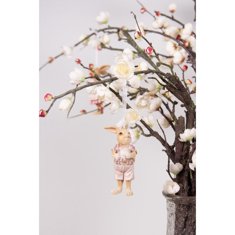 Rabbit decoration with Clayre &amp; Eef backpack
