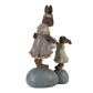Mother rabbit with baby on Clayre &amp; Eef stones