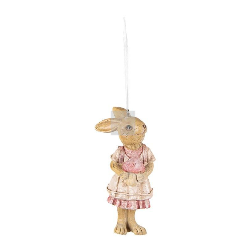 Rabbit decoration with Clayre &amp; Eef backpack