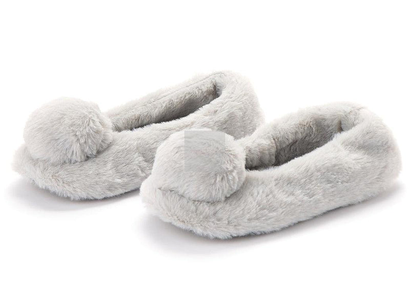 NUVOLE DI STOFFA Pantofole "Ballerina Pompon"