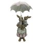 Coniglietti glicine con ombrello Clayre & Eef