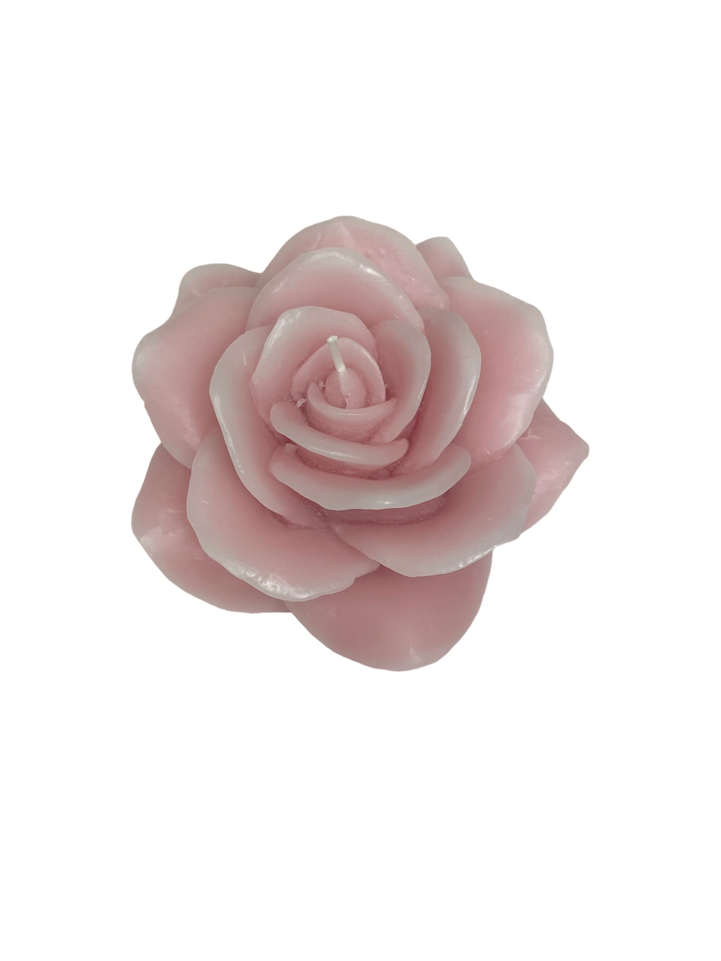 Rose scented candle