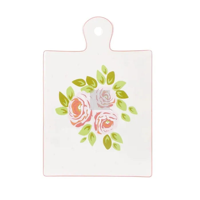 NUVOLE DI STOFFA Tagliere In Porcellana "Margaret"