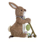 Coniglio in Paglia Su Monopattino "Easter fantasy" Blanc Mariclò
